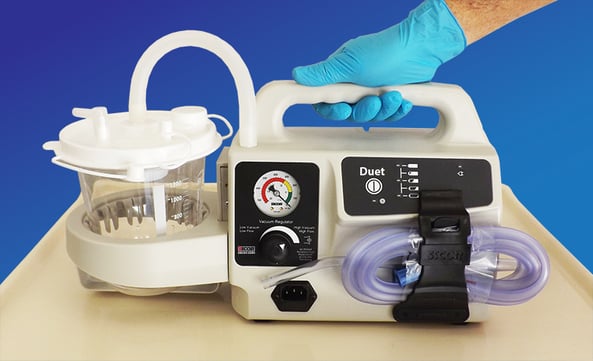 SSCOR Duet Portable Aspirator Specifications, Model 2314